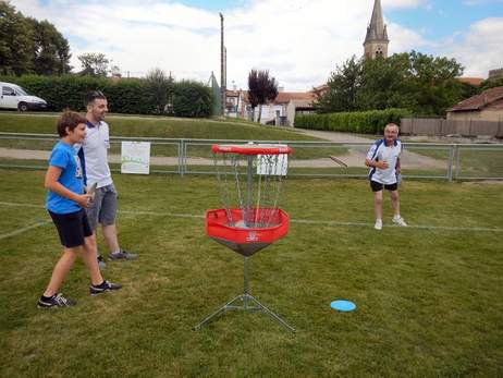 Initiation au Disc-golf