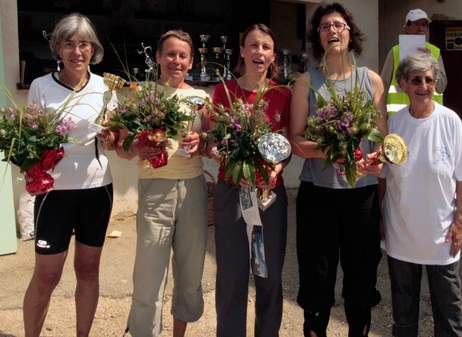 les féminines récompensées 